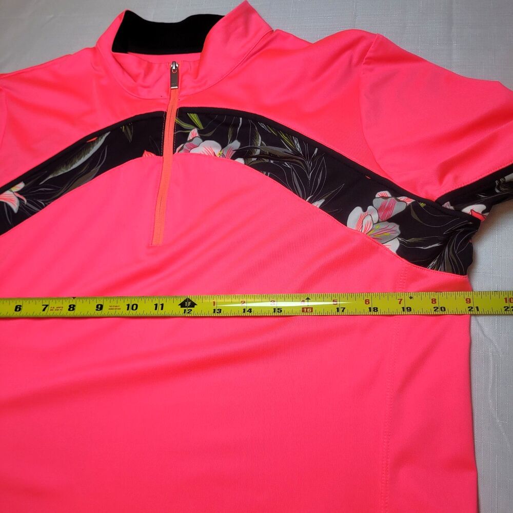 Tail Quarter Zip XL Multi Color Abstract Print Lot 2 Golf Tennis Performance Top - Picture 12 of 16